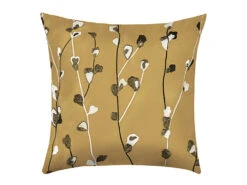 Blossom Velvet Cushion Cover, Sand 50x50cm