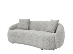 Dawn 4 Seater Curved Sofa -Home Decor Shop 0754404SEMCO Dawn 4 Seat Sofa Monet H1