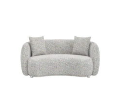 Lilly 2 Seater Curved Sofa -Home Decor Shop 0754412SEMCO Lilly 2 Seat Sofa Monet H2
