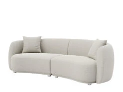 Lilly 4 Seater Curved Sofa