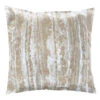 Gold Marbling Cushion Cover, Cream 50x50cm