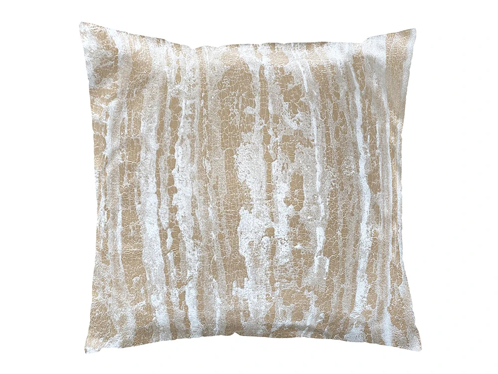 Gold Marbling Cushion Cover, Cream 50x50cm 1 Gold Marbling Cushion Cover, Cream 50x50cm