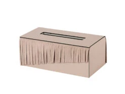 Tassel Leather Tissue Box