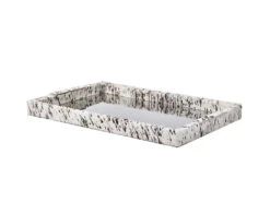 Lenna Hairon Leather Mirror Tray