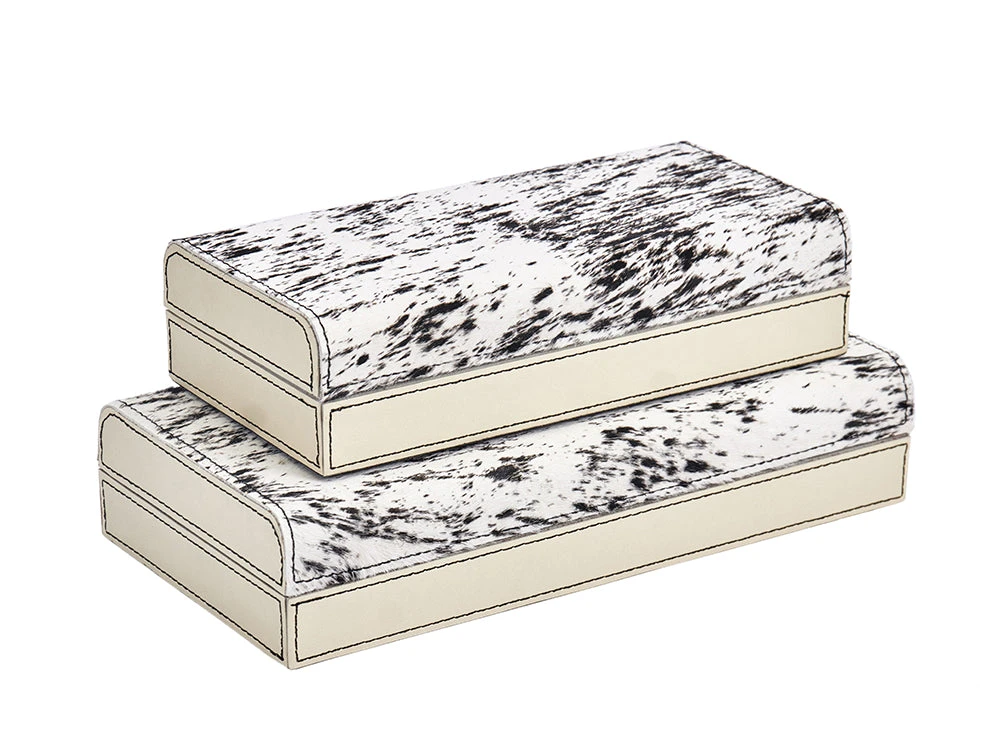 Lenna Hairon Leather Jewellery Box, Small 2 Lenna Hairon Leather Jewellery Box, Small - Image 2