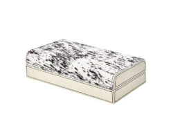 Lenna Hairon Leather Jewellery Box, Small