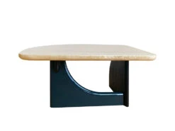 Dante Travertine Coffee Table, Medium -Home Decor Shop 076732MEDNAT Dante Travertine Coffee Table Medium 03