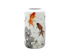 Fortune Goldfish Vase, Large