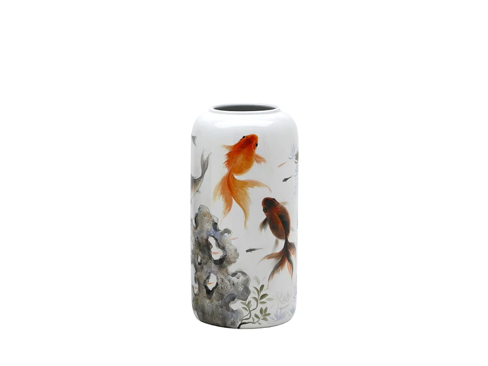 Fortune Goldfish Vase, Small 1 Fortune Goldfish Vase, Small
