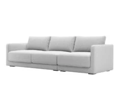 Basel Mini 3 Seat Sofa -Home Decor Shop 3Seat OAT DoverOatFabric