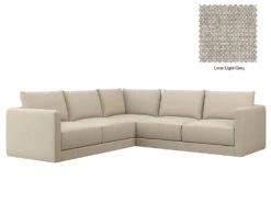 Basel 5 Seat L Shape Sofa 36 Basel 5 Seat L Shape Sofa -Home Decor Shop 5 seat L 15 LGY Lena Light Grey