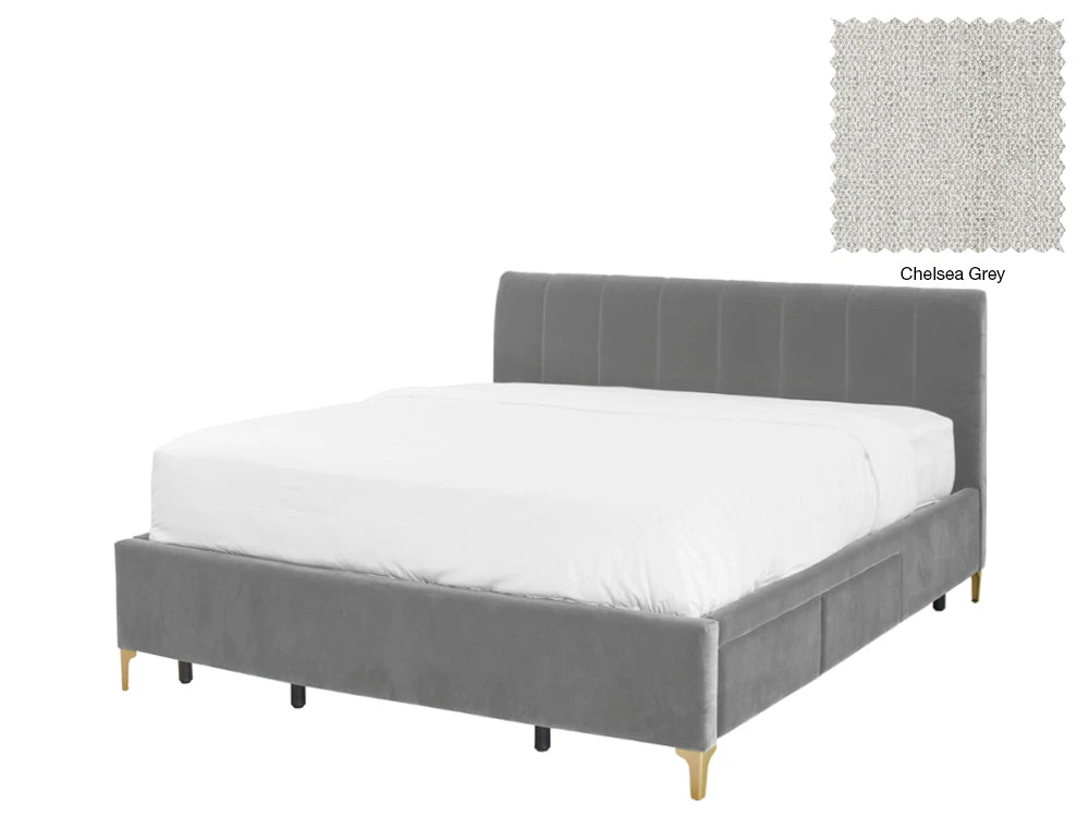 Andrea Bed With 4 Drawers 7 Andrea Bed With 4 Drawers - Image 7