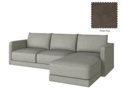 Basel Mini 3 Seat L Shape Right Sofa 25 Basel Mini 3 Seat L Shape Right Sofa -Home Decor Shop Basel 3LR 05 CHA Parrot Grey 1