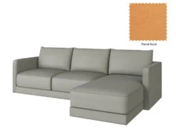 Basel Mini 3 Seat L Shape Right Sofa 26 Basel Mini 3 Seat L Shape Right Sofa -Home Decor Shop Basel 3LR 06 SAN Parrot Sand 1