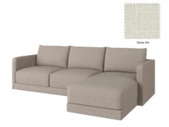 Basel 3 Seat L Shape Right Sofa 36 Basel 3 Seat L Shape Right Sofa -Home Decor Shop Basel 3LR 20 OAT Dover Oat