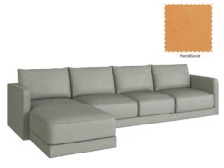 Basel 4 Seat L Shape Left Sofa 26 Basel 4 Seat L Shape Left Sofa -Home Decor Shop Basel 4LL 06 SAN Parrot Sand