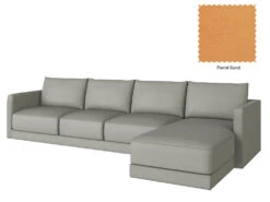 Basel 4 Seat L Shape Right Sofa 26 Basel 4 Seat L Shape Right Sofa -Home Decor Shop Basel 4LR 06 SAN Parrot Sand