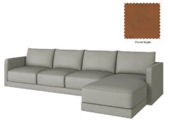 Basel 4 Seat L Shape Right Sofa 27 Basel 4 Seat L Shape Right Sofa -Home Decor Shop Basel 4LR 07 MAP Parrot Maple