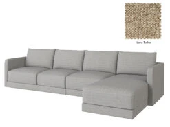 Basel 4 Seat L Shape Right Sofa 30 Basel 4 Seat L Shape Right Sofa -Home Decor Shop Basel 4LR 10 BRO Lena Toffee