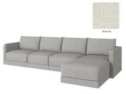 Basel 4 Seat L Shape Right Sofa 39 Basel 4 Seat L Shape Right Sofa -Home Decor Shop Basel 4LR 20 OAT Dover Oat