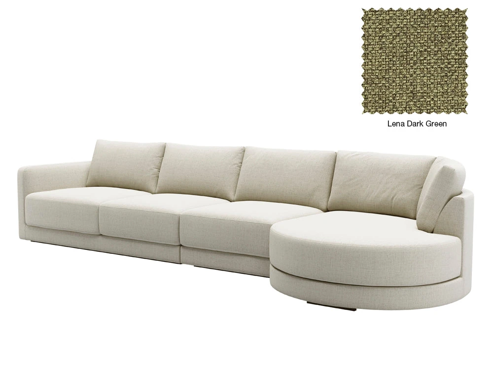 Basel 4 Seat Round Right Chaise Sofa 5 Basel 4 Seat Round Right Chaise Sofa - Image 5