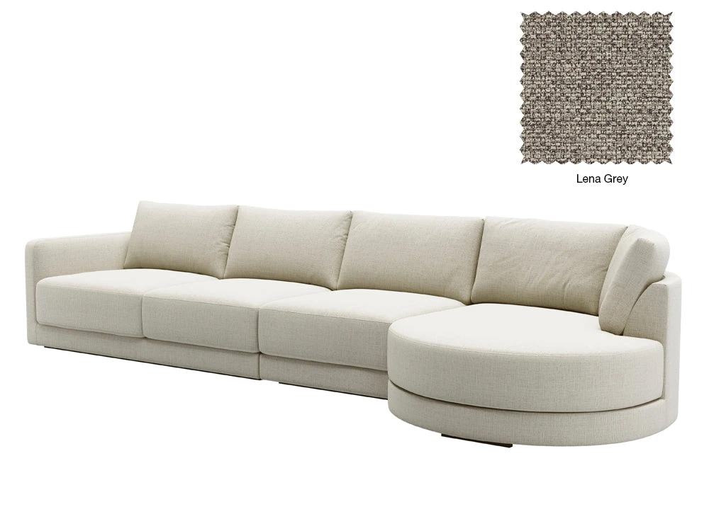 Basel 4 Seat Round Right Chaise Sofa 7 Basel 4 Seat Round Right Chaise Sofa - Image 7