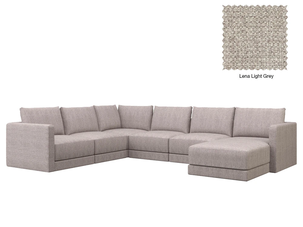 Basel U Shape Chaise Sofa 16 Basel U Shape Chaise Sofa - Image 16