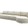 Basel 4 Seat Round Right Chaise Sofa