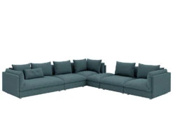 Flynn 6 Seat Modular Sofa 19 Flynn 6 Seat Modular Sofa -Home Decor Shop Flynn 6 Seat Modular Sofa Fila Teal H1