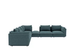 Flynn 6 Seat Modular Sofa 20 Flynn 6 Seat Modular Sofa -Home Decor Shop Flynn 6 Seat Modular Sofa Fila Teal H2