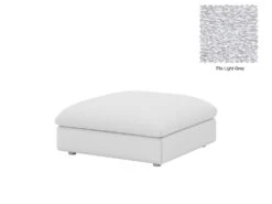 Flynn Ottoman 12 Flynn Ottoman -Home Decor Shop Flynn Ottoman F28 Fila Light Grey