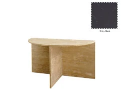 Gianni Semi Coffee Table -Home Decor Shop Gianni Semi Low Coffee Table black