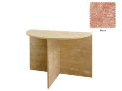 Gianni Semi Coffee Table -Home Decor Shop Gianni Semi Tall Coffee Table bisque