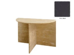 Gianni Semi Coffee Table -Home Decor Shop Gianni Semi Tall Coffee Table black