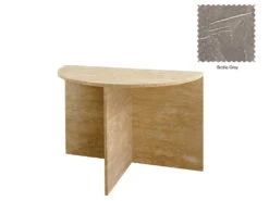 Gianni Semi Coffee Table -Home Decor Shop Gianni Semi Tall Coffee Table grey