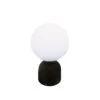 Marble Table Lamp, Black