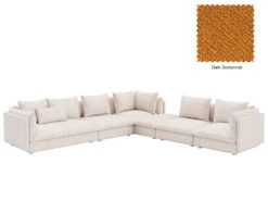 Flynn 6 Seat Modular Sofa 22 Flynn 6 Seat Modular Sofa -Home Decor Shop flynn 6 Seat Modular F53 Dark Goldenrod