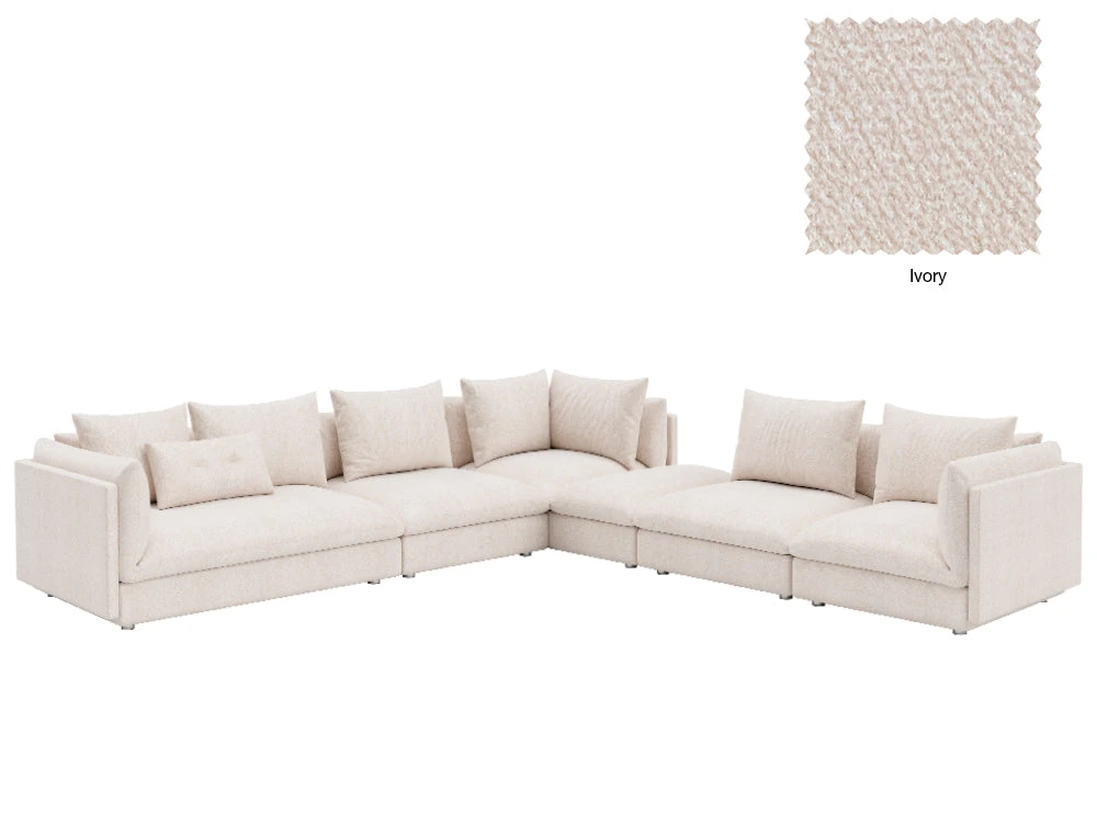 Flynn 6 Seat Modular Sofa 12 Flynn 6 Seat Modular Sofa - Image 12