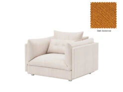 Flynn Armchair -Home Decor Shop flynn armchair F53 Dark Goldenrod